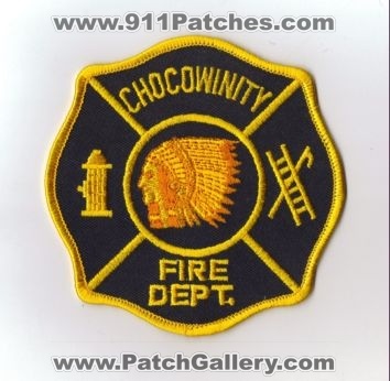 Chocowinity Fire Dept (North Carolina)
Thanks to diveresq5 for this scan.
Keywords: department