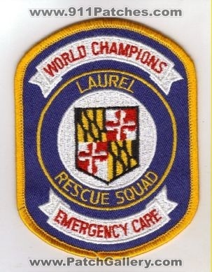 Laurel Rescue Squad (Maryland)
Thanks to diveresq5 for this scan.
Keywords: ems