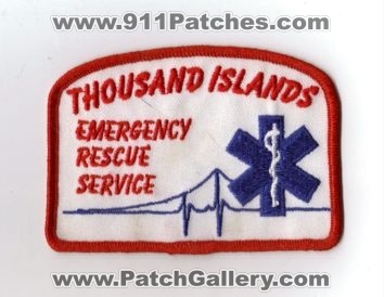 Thousand Islands Emergency Rescue Services (New York)
Thanks to diveresq5 for this scan.
Keywords: ems