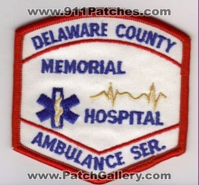 Delaware County Memorial Hospital Ambulance Ser (Michigan)
Thanks to diveresq5 for this scan.
Keywords: ems service