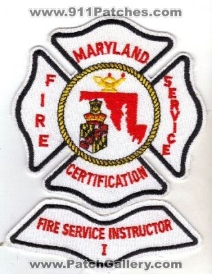 Maryland Fire Service Certification Fire Service Instructor I
Thanks to diveresq5 for this scan.
