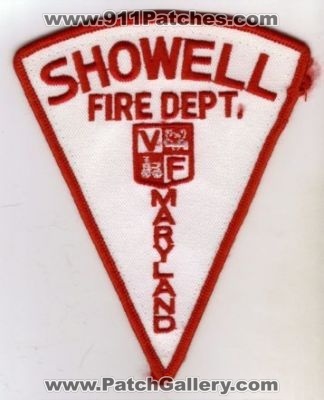 Showell Fire Dept (Maryland)
Thanks to diveresq5 for this scan.
Keywords: department