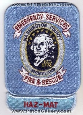 Washington County Emergency Services Fire & Rescue Haz-Mat (Maryland)
Thanks to diveresq5 for this scan.
Keywords: and hazmat