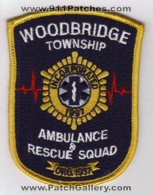 Woodbridge Township Ambulance & Rescue Squad (New Jersey)
Thanks to diveresq5 for this scan.
Keywords: ems and