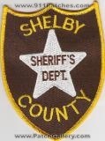 Shelby County Sheriff's Dept (Illinois)
Thanks to lincolnlandpatches for this scan.
Keywords: sheriffs department