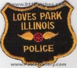 Loves Park Police (Illinois)
Thanks to lincolnlandpatches for this scan.
