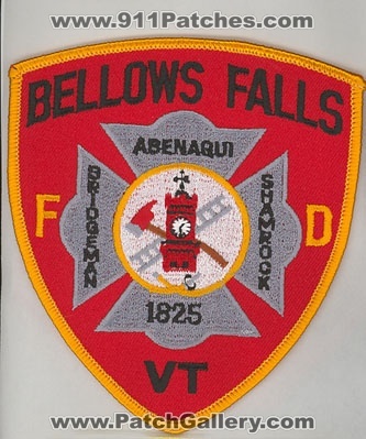 Bellows Fall Fire Department (Vermont)
Thanks to firevette for this scan.
Keywords: fd