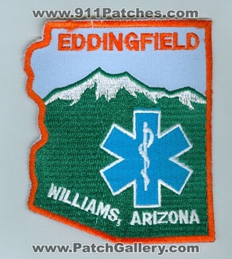 Eddingfield Ambulance (Arizona)
Thanks to firevette for this scan.
Keywords: ems williams
