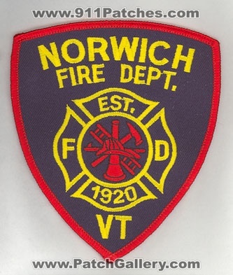 Norwich Fire Department (Vermont)
Thanks to firevette for this scan.
Keywords: dept