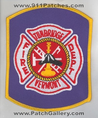 Tunbridge Fire Department (Vermont)
Thanks to firevette for this scan.
Keywords: dept