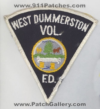 West Dummerston Volunteer Fire Department (Vermont)
Thanks to firevette for this scan.
Keywords: f.d. fd
