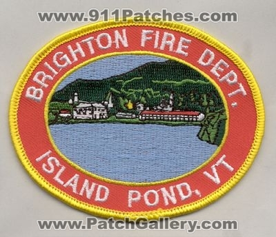 Brighton Fire Department (Vermont)
Thanks to firevette for this scan.
Keywords: dept. island pond vt