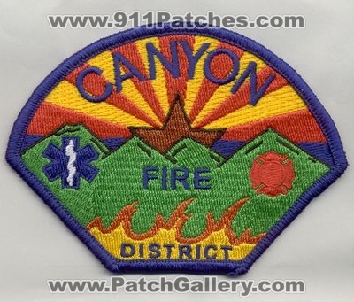 Canyon Fire District (Arizona)
Thanks to firevette for this scan.
