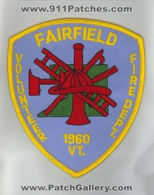 Fairfield Volunteer Fire Department (Vermont)
Thanks to firevette for this scan.
Keywords: dept