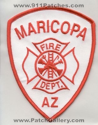 Maricopa Fire Department (Arizona)
Thanks to firevette for this scan.
Keywords: dept. az