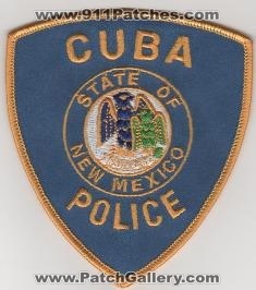 Cuba Police (New Mexico)
Thanks to tcpdsgt for this scan.
