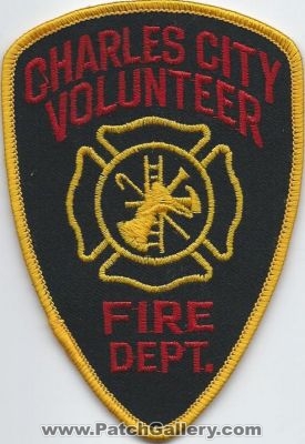 Charles City Volunteer Fire Department (Virginia)
Thanks to Walts Patches for this scan.
Keywords: dept.