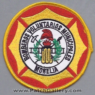 Morelia Michoacan Fire (Mexico)
Thanks to lmorales for this scan.
Keywords: bomberos voluntarios municipales
