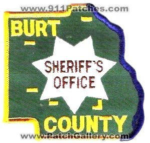 Burt County Sheriff's Office (Nebraska)
Thanks to mhunt8385 for this scan.
Keywords: sheriffs