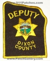 Dixon County Sheriff Deputy (Nebraska)
Thanks to mhunt8385 for this scan.
