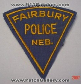 Fairbury Police (Nebraska)
Thanks to mhunt8385 for this picture.
Keywords: neb.
