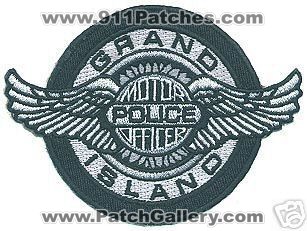 Grand Island Police Motor Officer (Nebraska)
Thanks to mhunt8385 for this scan.
Keywords: motorcycle
