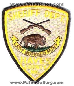 Hayes County Sheriff's Department (Nebraska)
Thanks to mhunt8385 for this scan.
Keywords: sheriffs ne.