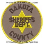 Dakota County Sheriff's Department (Nebraska)
Thanks to mhunt8385 for this scan.
Keywords: sheriffs dept.