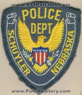 Schuyler Police Department (Nebraska)
Thanks to mhunt8385 for this scan.
Keywords: dept.
