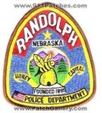 Randolph Police Department (Nebraska)
Thanks to mhunt8385 for this scan.
Keywords: dept.