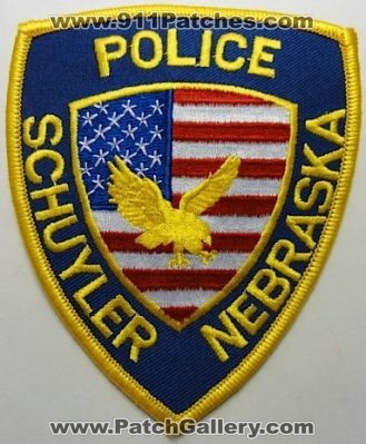 Schuyler Police Department (Nebraska)
Thanks to mhunt8385 for this picture.
Keywords: dept.