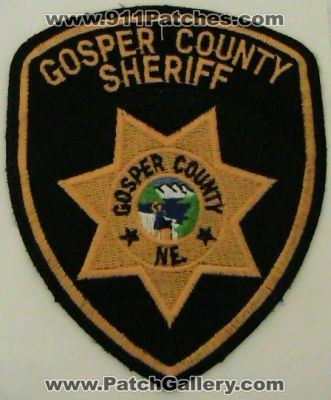 Gosper County Sheriff (Nebraska)
Thanks to mhunt8385 for this scan.
