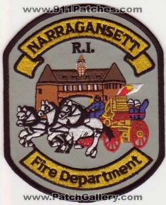 Narragansett Fire Department (Rhode Island)
Thanks to captsnug1 for this scan.
Keywords: dept. r.i.
