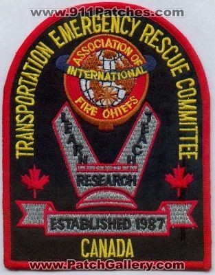 Transportation Emergency Rescue Committee (Canada)
Thanks to Stijn.Annaert for this scan.
Keywords: international association of fire chiefs iafc