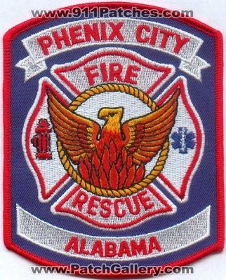 Phenix City Fire Rescue (Alabama)
Thanks to Stijn.Annaert for this scan.
Keywords: department dept.