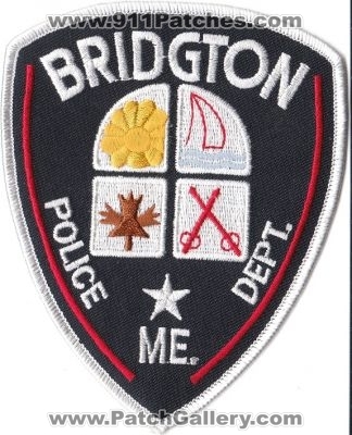 Bridgton Police Department (Maine)
Thanks to rbrown962 for this scan.
Keywords: dept. me.