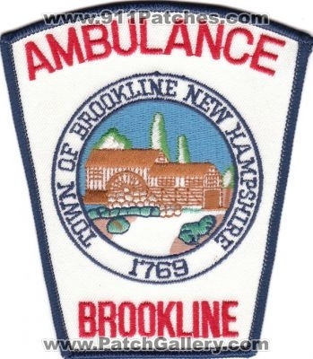Brookline Ambulance (New Hampshire)
Thanks to rbrown962 for this scan.
Keywords: ems own of