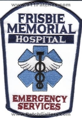 Frisbie Memorial Hospital Emergency Services (New Hampshire)
Thanks to rbrown962 for this scan.
Keywords: ems