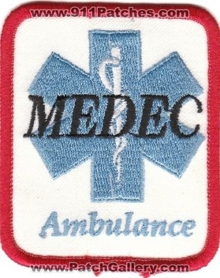 Medec Ambulance (Maine)
Thanks to rbrown962 for this scan.
Keywords: ems