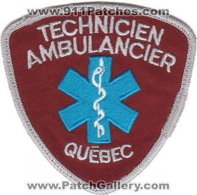 Quebec Ambulance Technician (Canada QC)
Thanks to rbrown962 for this scan.
Keywords: ems emt