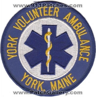 York Volunteer Ambulance (Maine)
Thanks to rbrown962 for this scan.
Keywords: ems