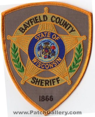 Bayfield County Sheriff's Department (Wisconsin)
Thanks to vonhaden for this scan.
Keywords: sheriffs dept.