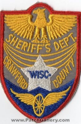 Crawford County Sheriff's Department (Wisconsin)
Thanks to vonhaden for this scan.
Keywords: sheriffs dept. wisc.