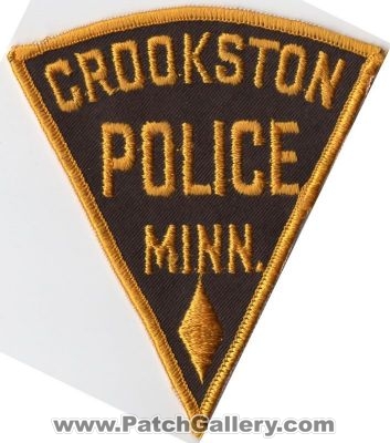 Crookston Police Department (Minnesota)
Thanks to vonhaden for this scan.
Keywords: dept. minn.