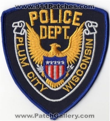 Plum City Police Department (Wisconsin)
Thanks to vonhaden for this scan.
Keywords: dept.
