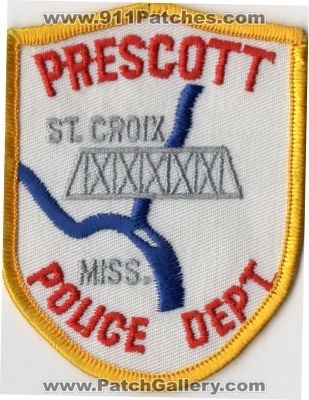 Prescott Police Department (Wisconsin)
Thanks to vonhaden for this scan.
Keywords: dept. st. saint croix miss.
