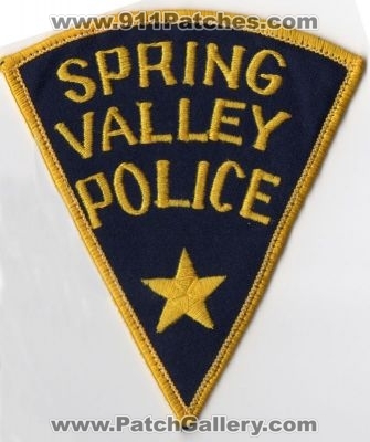 Spring Valley Police Department (Wisconsin)
Thanks to vonhaden for this scan.
Keywords: dept.