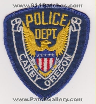 Canby Police Department (Oregon)
Thanks to yuriilev for this scan.
Keywords: dept.