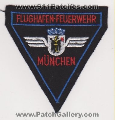 Munich Airport Fire Brigade (Germany)
Thanks to yuriilev for this scan.

Keywords: FLUGHAFEN-FEUERWEHR MÜNCHEN munchen