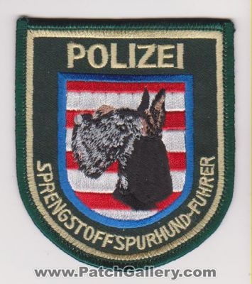 Police Explosives Detection Dog (Germany)
Thanks to yuriilev for this scan.
Keywords: k-9 k9 polizei sprengstoffspurhund-fuhrer